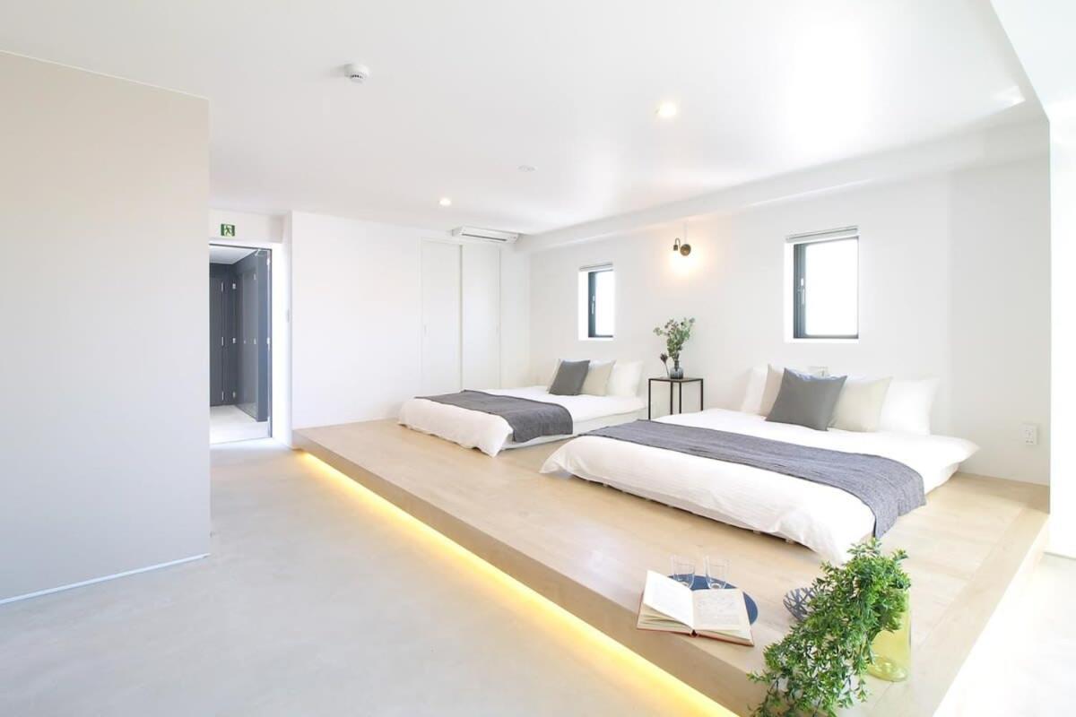 Bhotel Heiwaodori 902 - Huge Apt In Famous Hiroshima Dori For 6P Buitenkant foto