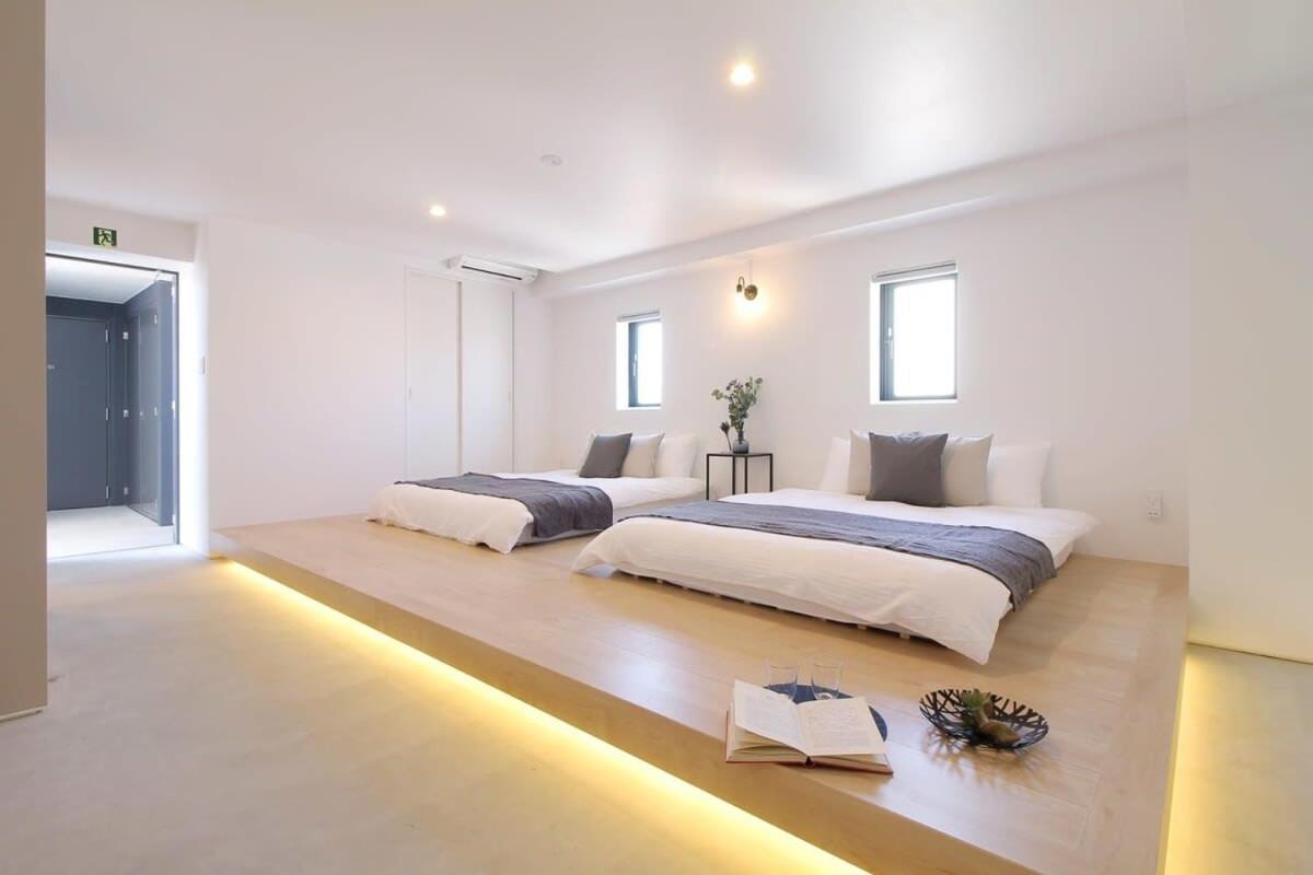 Bhotel Heiwaodori 902 - Huge Apt In Famous Hiroshima Dori For 6P Buitenkant foto