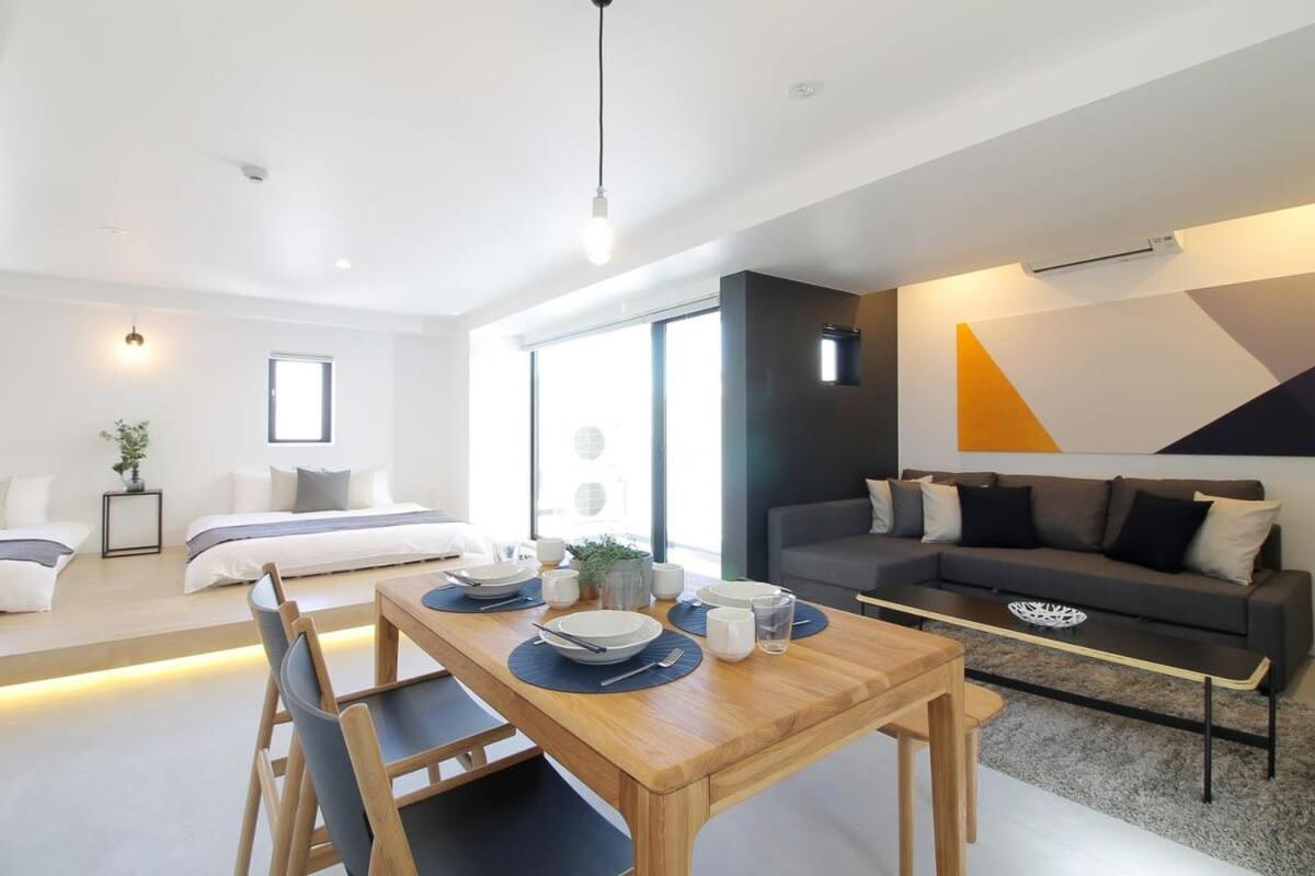 Bhotel Heiwaodori 902 - Huge Apt In Famous Hiroshima Dori For 6P Buitenkant foto